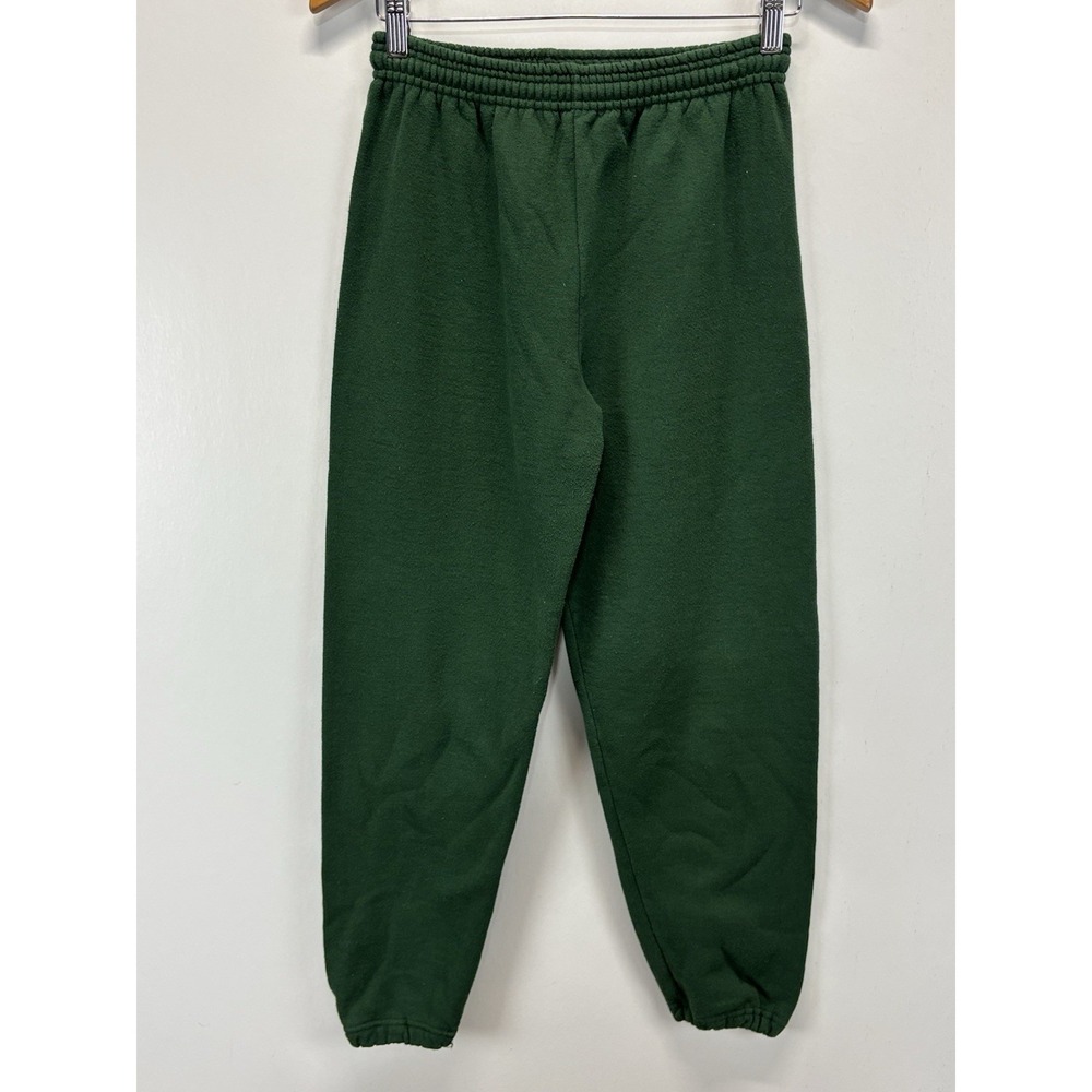 Vintage Jerzees Made in USA Men's sweatpants size Small Green Drawstring
